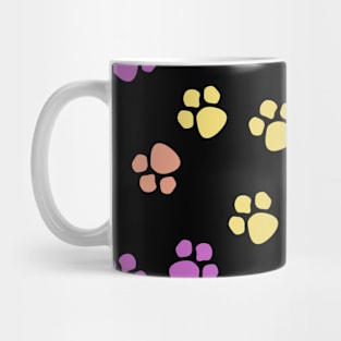 cat paw pattern Mug